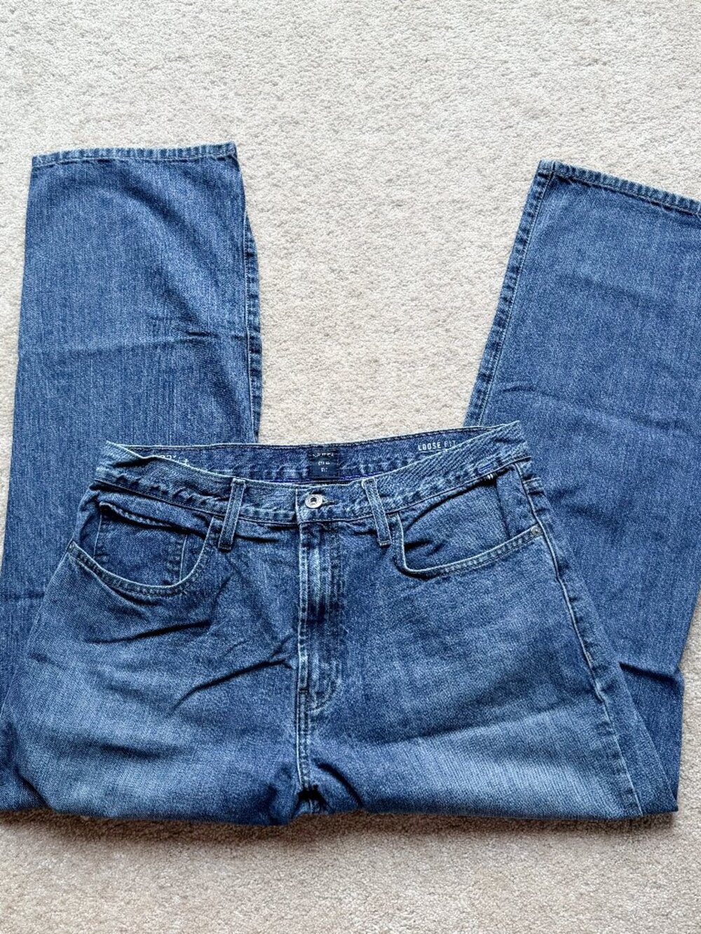 Nautica Est. 83 NYC Medium Wash Loose Fit - Size 32x30
